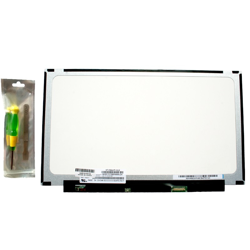Écran de remplacement pour dalle thinborder sans attaches 15.6 Full HD de type N156HGA-EA3