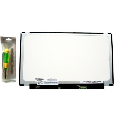 Écran de remplacement pour dalle thinborder sans attaches 15.6 Full HD de type N156HGA-EA3